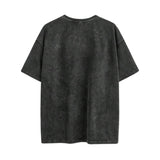 Black Acid Washed Oversized T-Shirt